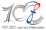 Logo UFH pour le centenaire de l'helicoptere