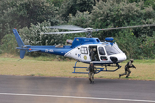 Hélicoptère AW109 de l'Armée sud-africaine