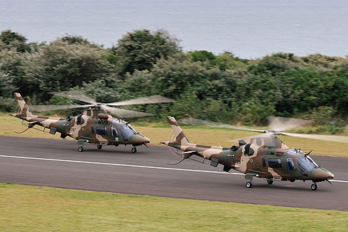 Hélicoptère AW109 de l'Armée sud-africaine