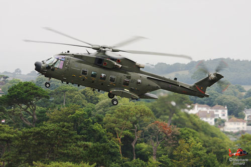 Hélicoptère EH101 Merlin HC3A de la RAF (Royal Air Force)