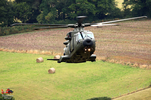 Hélicoptère EH101 Merlin HC3A de la RAF (Royal Air Force)