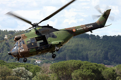 Hélicoptère de transport SA330 Puma de l'ALAT