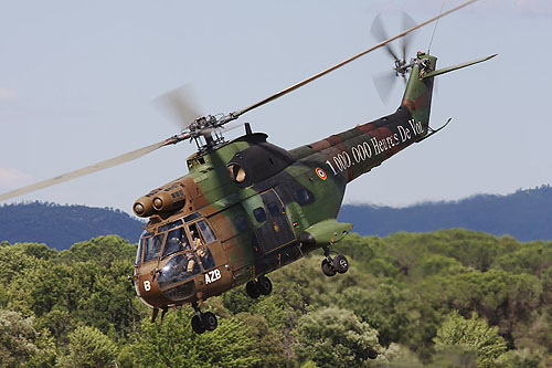 Hélicoptère de transport SA330 Puma de l'ALAT