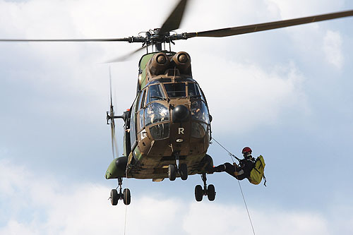 Hélicoptère de transport SA330 Puma de l'ALAT