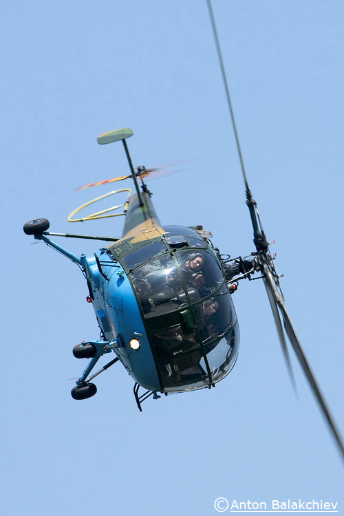 Hélicoptère Alouette III roumain