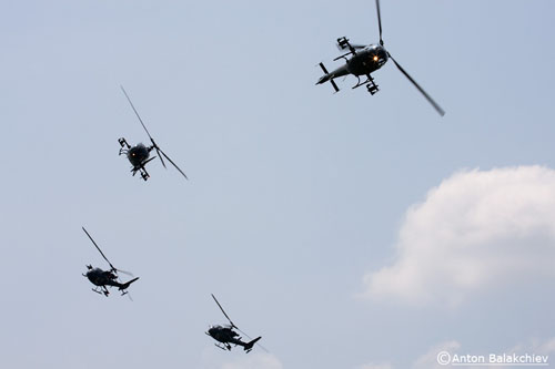 Hélicoptères Gazelle Serbie