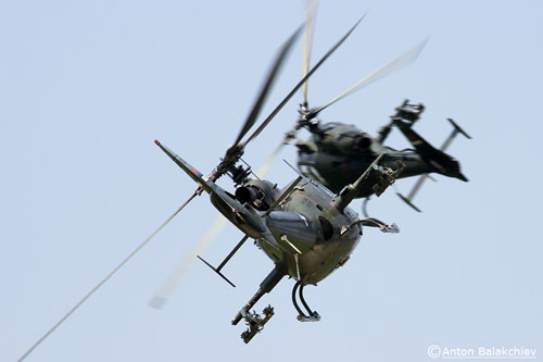 Hélicoptères Gazelle Serbie