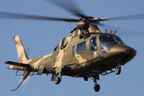 Hélicoptère AW109 de l'armée de l'Air sud-africaine (SAAF)