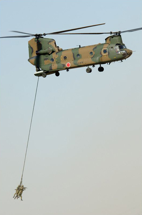 Hélicoptère CH47 Chinook JGSDF