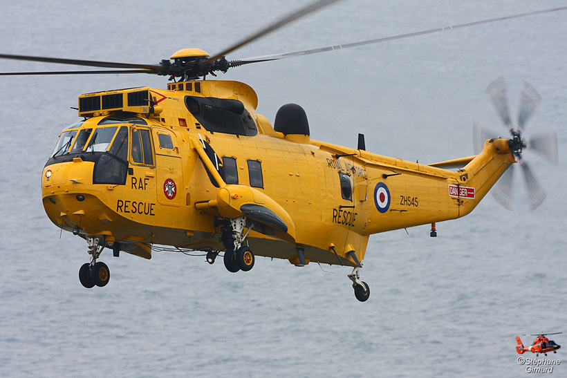 Hélicoptère Seaking de la RAF (Royal Air Force)