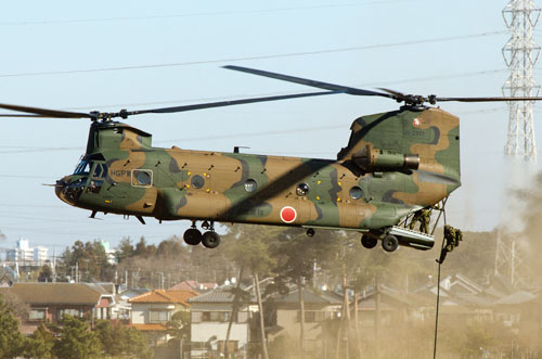 CH47J Chinook JGSDF