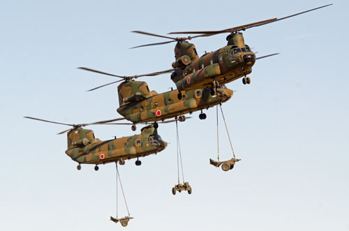 CH47J Chinook JGSDF