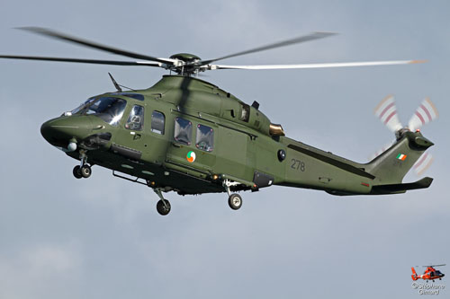 Hélicoptère AW139 de l'armée irlandaise