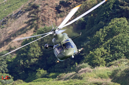 Hélicoptère AW139 de l'armée irlandaise