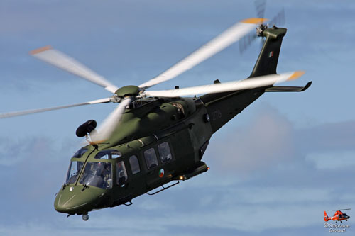 Hélicoptère AW139 de l'armée irlandaise