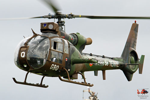 Hélicoptère d'attaque SA342 Gazelle de l'Armée de Terre (ALAT)