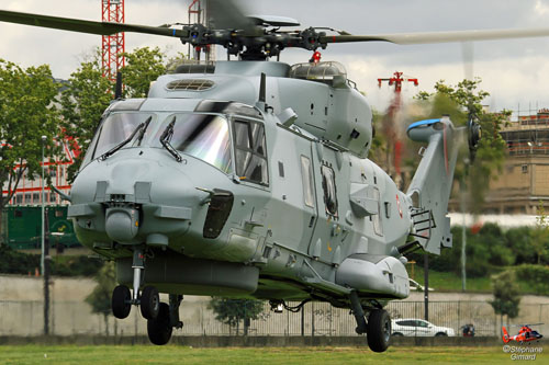 Hélicoptère de lutte anti-sousmarine NH90 NFH de la Marine Nationale