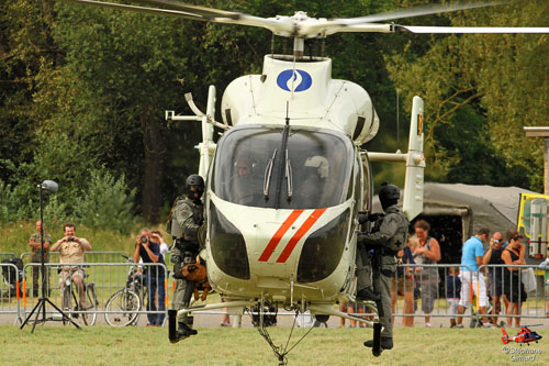 Hélicoptère MD900 de la Police belge