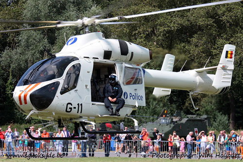 Hélicoptère MD900 de la Police belge