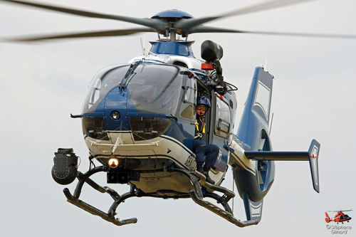 Hélicoptère EC135 de la Gendarmerie Nationale