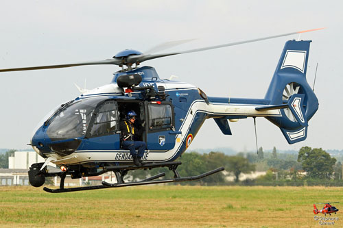 Hélicoptère EC135 de la Gendarmerie Nationale