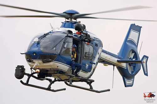 Hélicoptère EC135 de la Gendarmerie Nationale