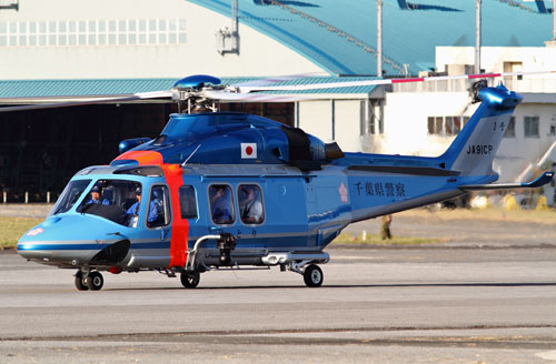 Hélicoptère AW139 de la Police japonaise