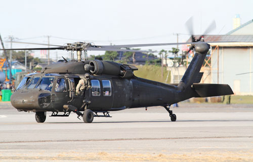 Hélicoptère UH60 Blackhawk de l'Armée américaine (US Army)