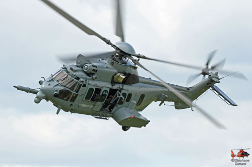 L'Hélicoptère EC725 Caracal de l'Armée de l'Air