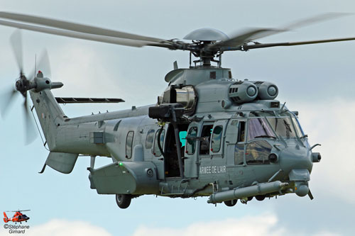 L'Hélicoptère EC725 Caracal de l'Armée de l'Air