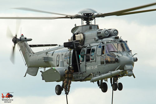 L'Hélicoptère EC725 Caracal de l'Armée de l'Air