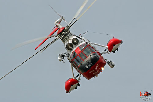 Hélicoptère S61 N MkII des gardes-côtes néerlandais