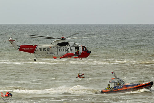 Hélicoptère S61 N MkII des gardes-côtes néerlandais