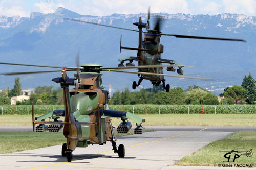 Hélicoptères EC665 Tigre de l'ALAT