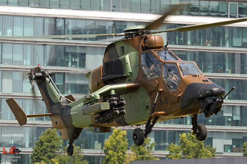 Hélicoptère d'attaque EC665 Tigre HAD de l'ALAT (Aviation Légère de l'Armée de Terre)