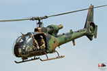 Hélicoptère SA342 Gazelle de l'ALAT (Aviation Légère de l'Armée de Terre)