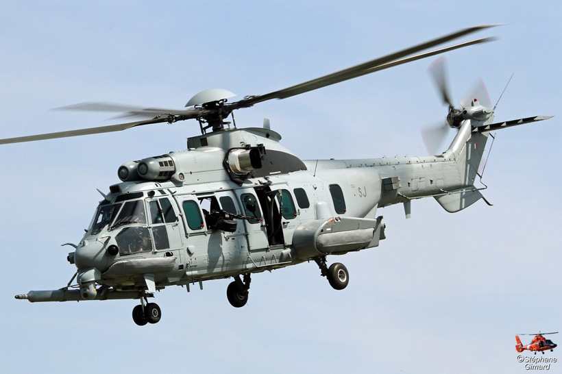 Hélicoptère EC725 Caracal de l'Armée de l'Air