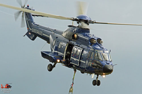 Hélicoptère AS332 SuperPuma de la Bundespolizei allemande