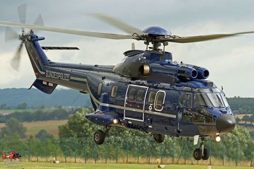 Hélicoptère AS332 SuperPuma de la Bundespolizei allemande