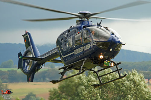 Hélicoptère EC135 de la BundesPolizei allemande