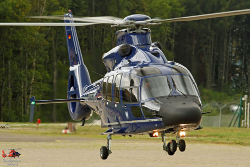 Hélicoptère EC155 de la Bundespolizei allemande