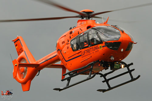 Hélicoptère EC135 Luftrettung