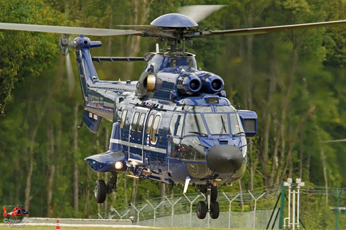 Hélicoptère AS332 SuperPuma de la Bundespolizei allemande