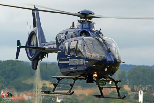 Hélicoptère EC135 de la BundesPolizei allemande