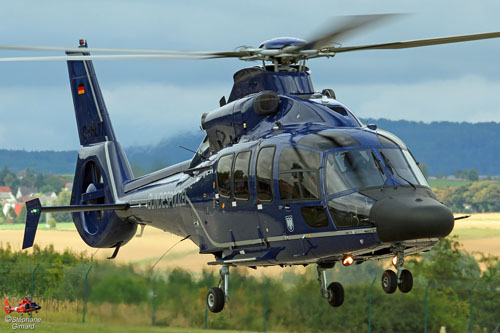 Hélicoptère EC155 de la Bundespolizei allemande