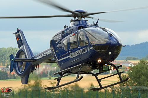 Hélicoptère EC135 de la BundesPolizei allemande