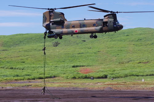 Hélicoptère CH47 Chinook JGSDF