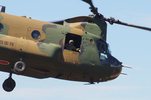 Hélicoptère CH47 Chinook JGSDF