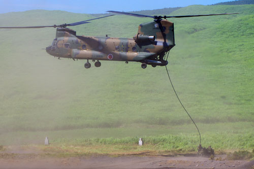 Hélicoptère CH47 Chinook JGSDF