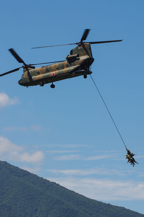 Hélicoptère CH47 Chinook JGSDF